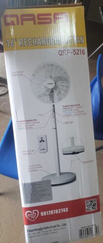 Solar Rechargeable Fan For Sale In Ojo Alaba