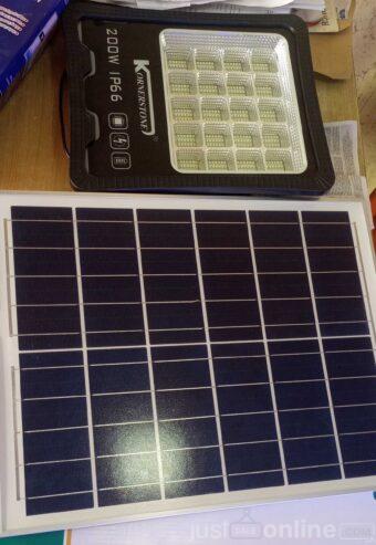 200watt solar flood light