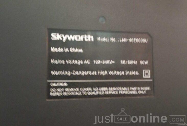 40 inch Skyworth Smart TV for sell at ikorodu