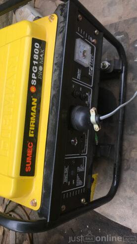 Fairly Used Firman generator for Sale