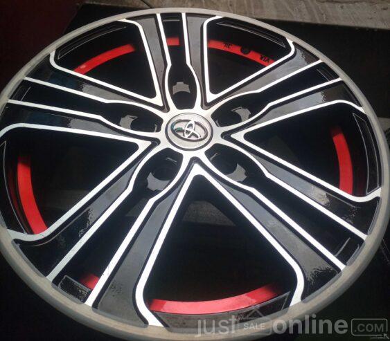 All kinds of alloy wheels ad tyres