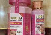 Cindella body lotion for sell at trade fair