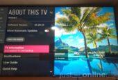 60″ LG 4K UHD Smart TV