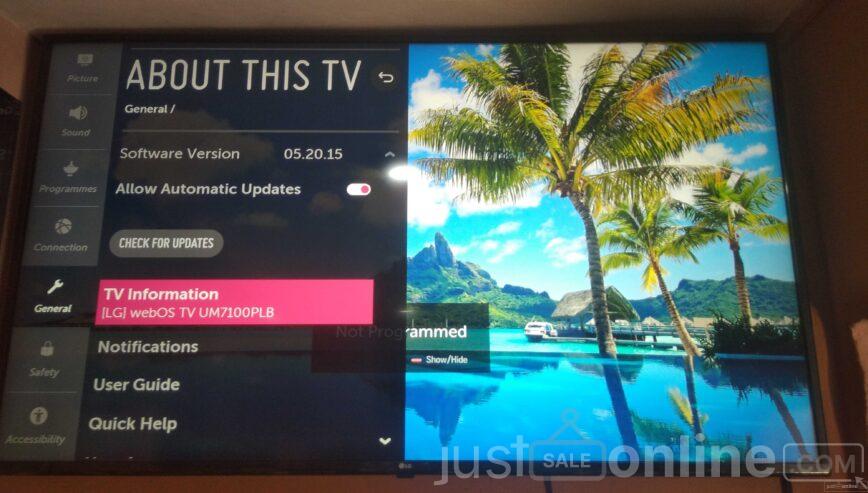 60″ LG 4K UHD Smart TV