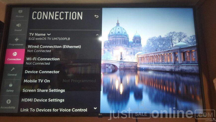 60″ LG 4K UHD Smart TV