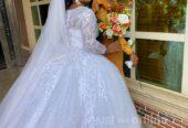 Affordable luxury ball wedding gown for rent