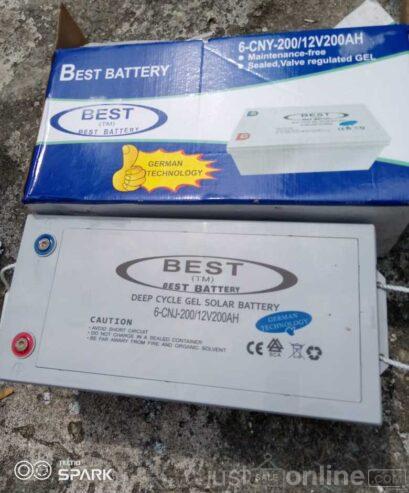 High quality 200Ah Best battery. 24v