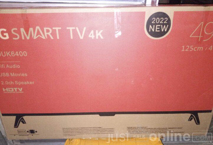 LG 49 inches smart TV for sale at Alaba