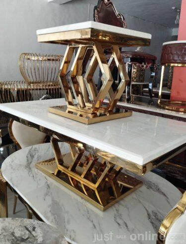 Marble Top center table with stools for sale in Ojo