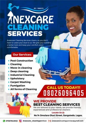 Expert Cleaning Services in Lekki