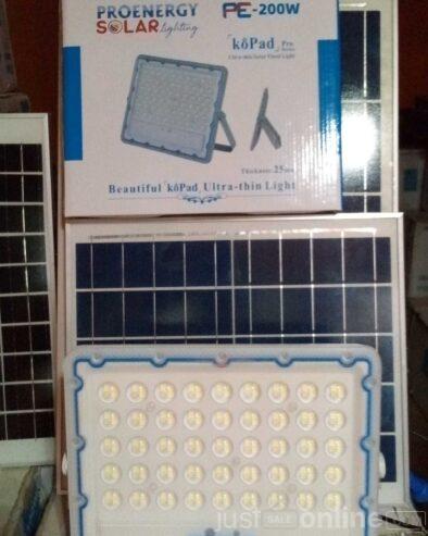 Solar flood light 200watt