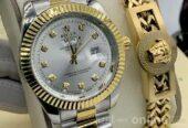 Rolex Chain wristwatch and bracelet