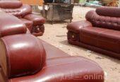 Complete Leather Chair for sell at Ikorodu