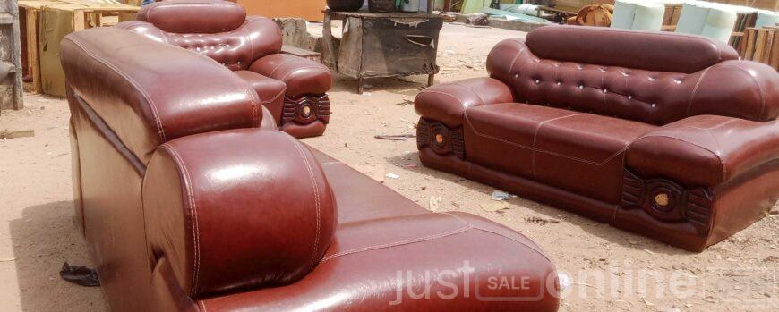 Complete Leather Chair for sell at Ikorodu