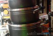 Non_stick pot sets for sale at Ikeja