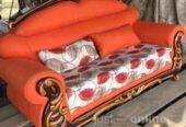 Complete sofa with center table for sell at ikorodu