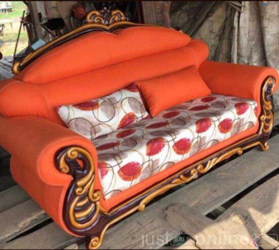 Complete sofa with center table for sell at ikorodu