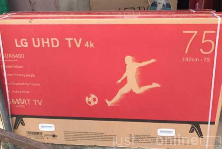 LG 75 inches smart TV for sale at Alaba