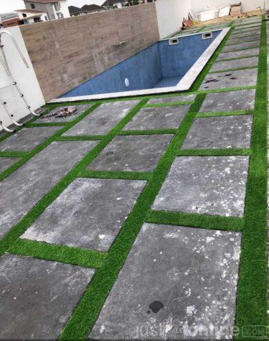 Artificial Grass for pool design