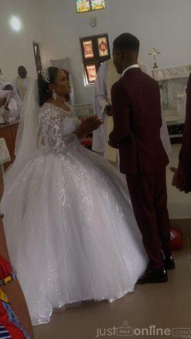 Affordable luxury ball wedding gown for rent