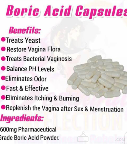 Boric Acid Viginal Suppository