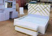 Quality Bed with wardrobe for sell at Ikorodu