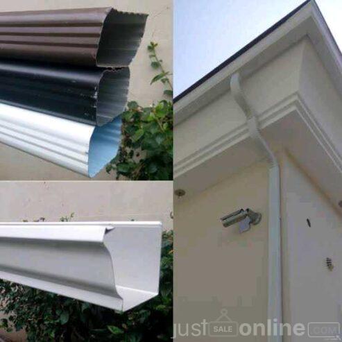 PVC Gutter – water collector – Lagos