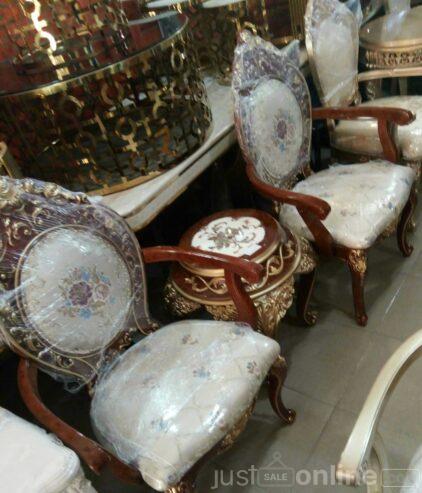 Chair dinnig table and console for sale at olojo drive