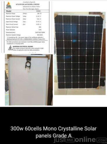 300w 60cell Solar Panel available for sale.