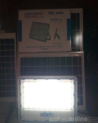 Solar flood light 200watt