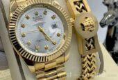 Rolex Chain wristwatch and bracelet