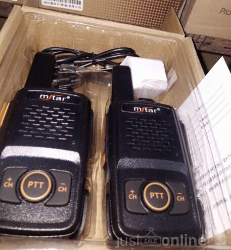 Mstar M 268 walkie talkie for sale at Alaba