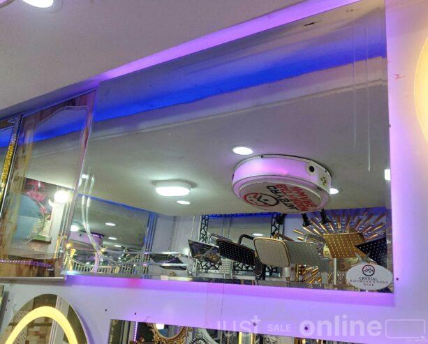 Remote control led light mirror for sale at orile coker