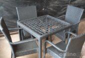 Garden set of dining table and chairs for sell at ikeja