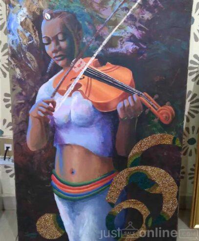 Art work in ikota shopping complex