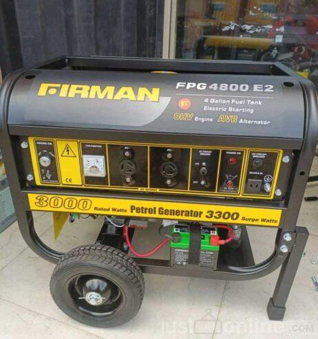 Firman generator FPG4800E2 3.5kva – Ojo Alaba