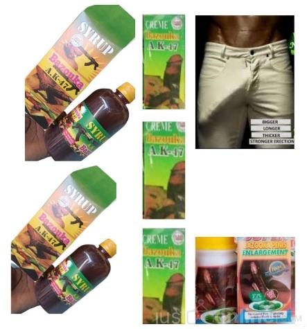 Bazouka Syrup Cream and Capsule for Penis Enlargement Nigeria