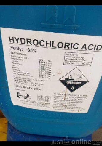 Hydrochloric acid for sale in Ojota Lagos