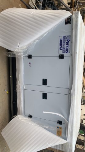 Brand new Perkins 100kva soundproof diesel generator