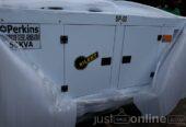 Brand new Perkins 50kva soundproof diesel generator