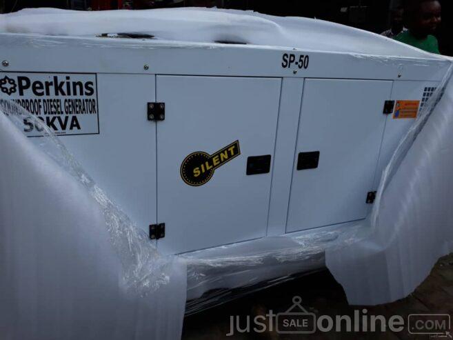 Brand new Perkins 50kva soundproof diesel generator