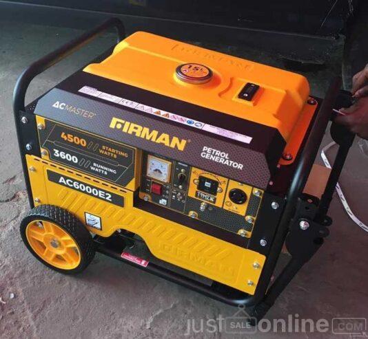 Firman generator AC 6000e2 4.5kva