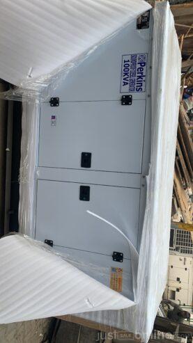 Brand new Perkins 100kva soundproof diesel generator