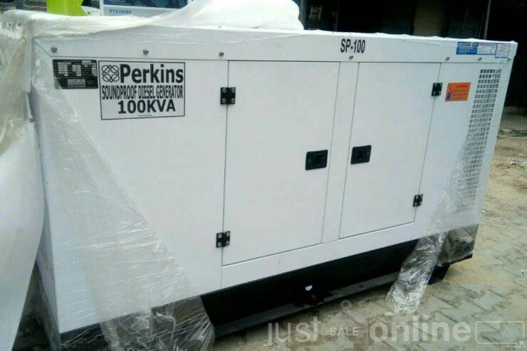 Brand new Perkins 100kva soundproof diesel generator