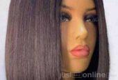 10″ SDD Vietnam bone straight wig for sale at trade fai