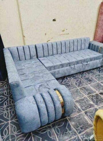 L shape chair for sale at ajegunle