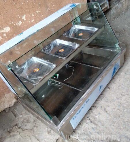 Three plates food warmer for sale at ojo alaba