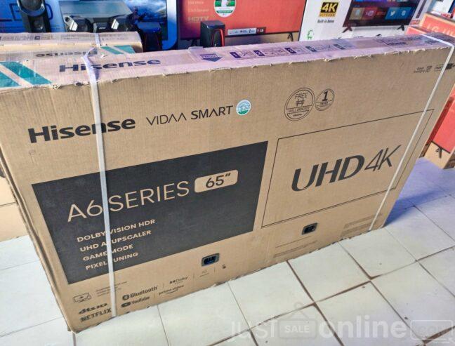 Hisense 55″smart tv 4k for sale at alaba market