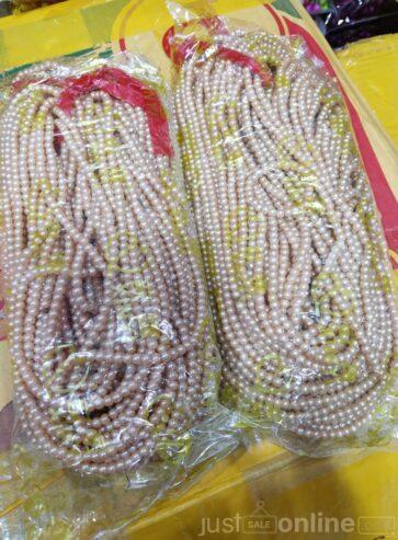 Crystal Beads for sale at tradefair market – Lagos