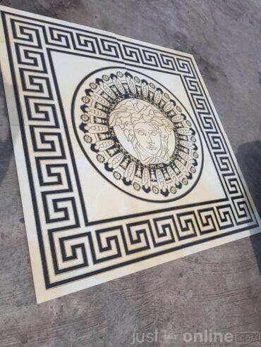 Versace center palour tile for sale at coker